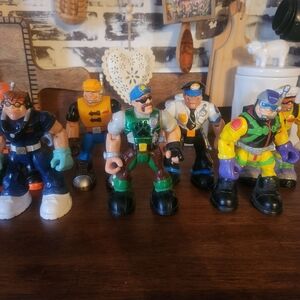 Mattel Fisher Price Rescue Heroes Vintage Lot Of 7